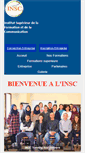 Mobile Screenshot of insc-algerie.com